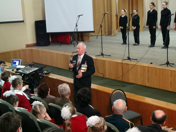 Встреча учащихся ДШИ № 14 с ветеранами Великой Отечественной войны и тружениками тыла